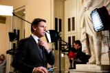 Representative Eric Swalwell of California helped investigate evidence against the president during his first impeachment in 2019.Credit...Anna Moneymaker/The New York Times