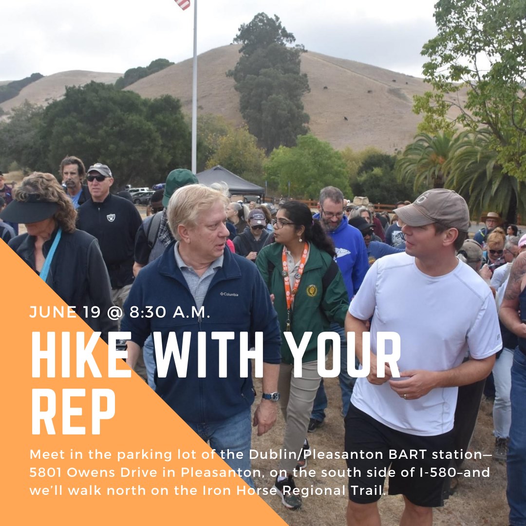 Hike With Your Rep on Saturday, June 19