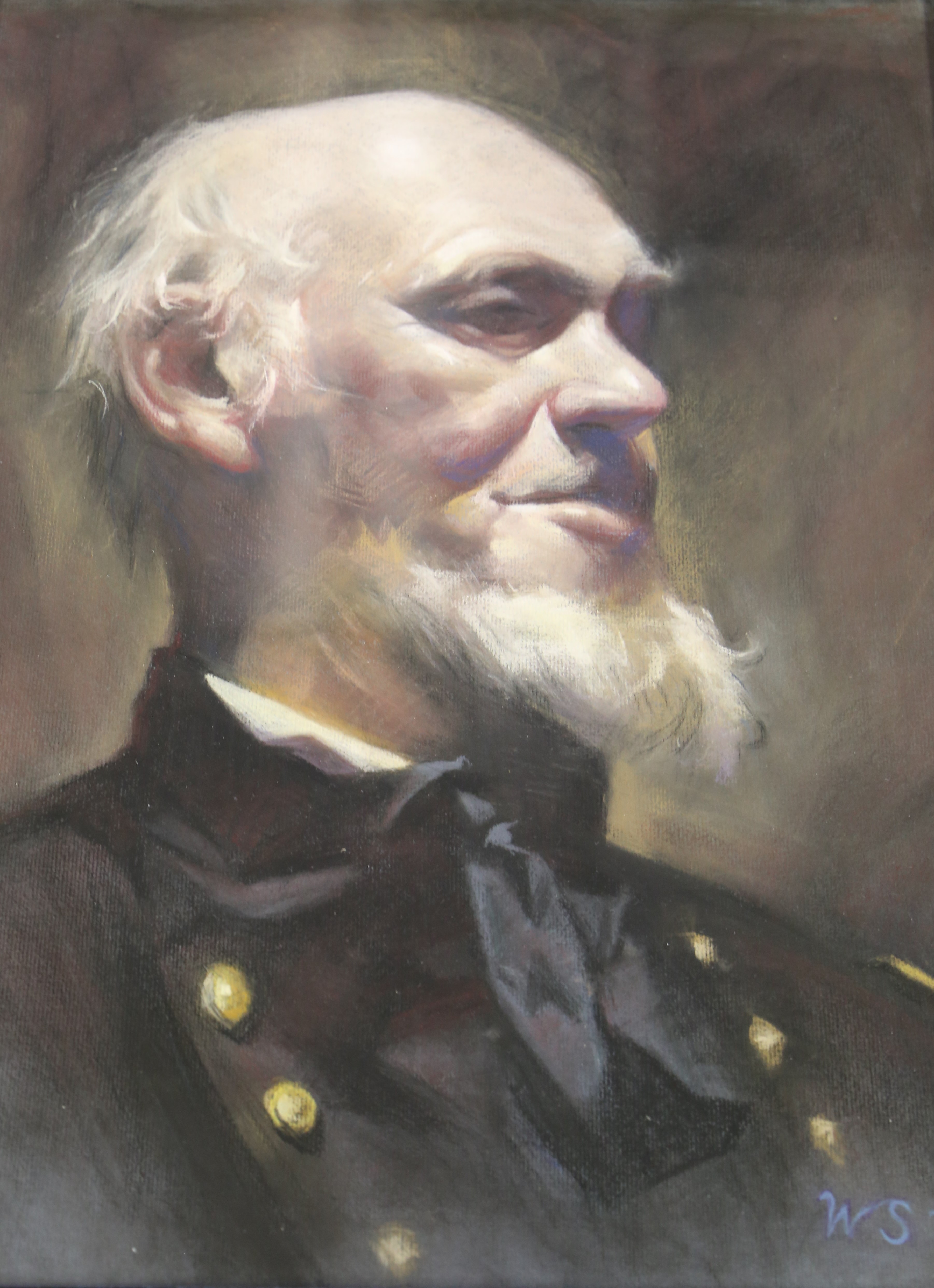 Old Man in Costume by Shangxi Wu (3rd Place) 