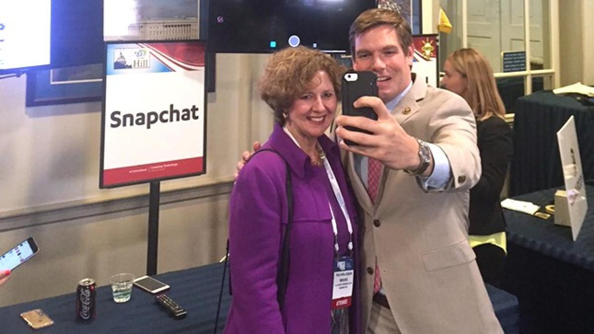swalwell selfie alt